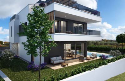 Luksuzna vila s bazenom u blizini Poreča - u izgradnji