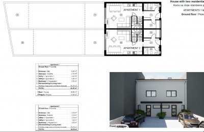 Casa a schiera nelle vicinanze di Parenzo, a soli 2 km dal mare - in costruzione
