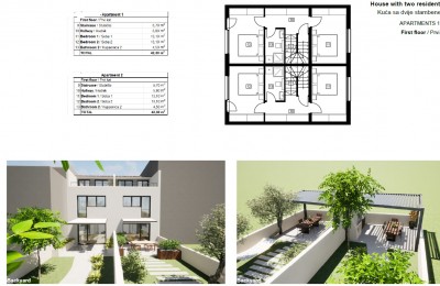 Casa a schiera nelle vicinanze di Parenzo, a soli 2 km dal mare - in costruzione