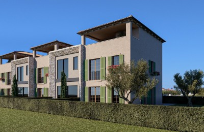 OPPORTUNITÀ! Un bellissimo progetto di case familiari in fila a soli 2 km da Parenzo!!