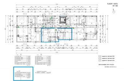 Stan na 1. katu sa dvije spavaće sobe u novogradnji 2 km od mora !!