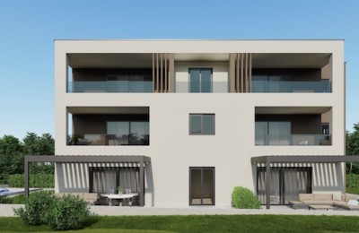 Nuova costruzione a Parenzo 800 metri dal mare, Appartamento D 1° piano