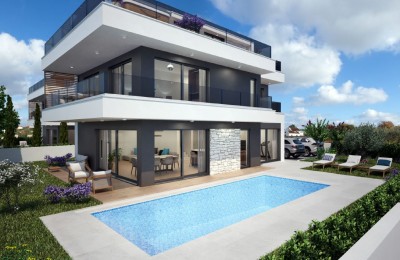 Luksuzna vila s bazenom u blizini Poreča - u izgradnji