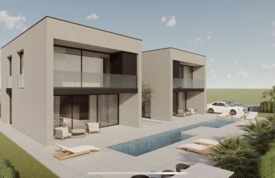 Luksuzna vila sa wellnesom 2km od Poreča - u izgradnji