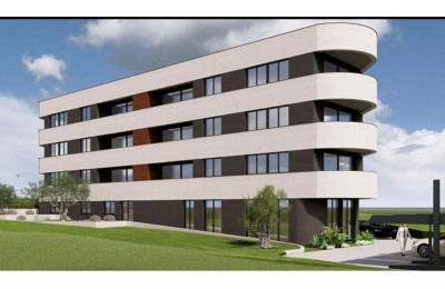 Istra,Tar - Stan u prizemlju sa pogledom na more - u izgradnji